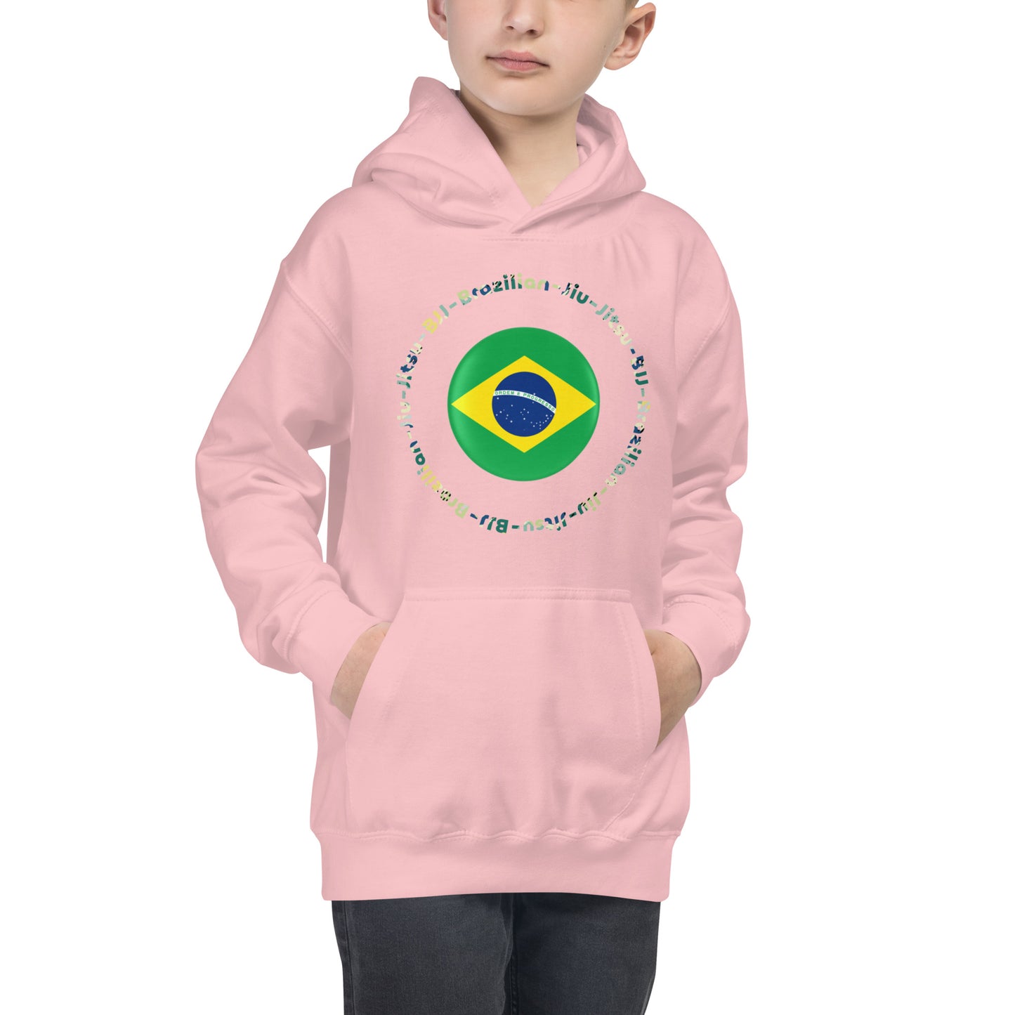 BJJ-Brazilian-Jiu-Jitsu Kids Hoodie