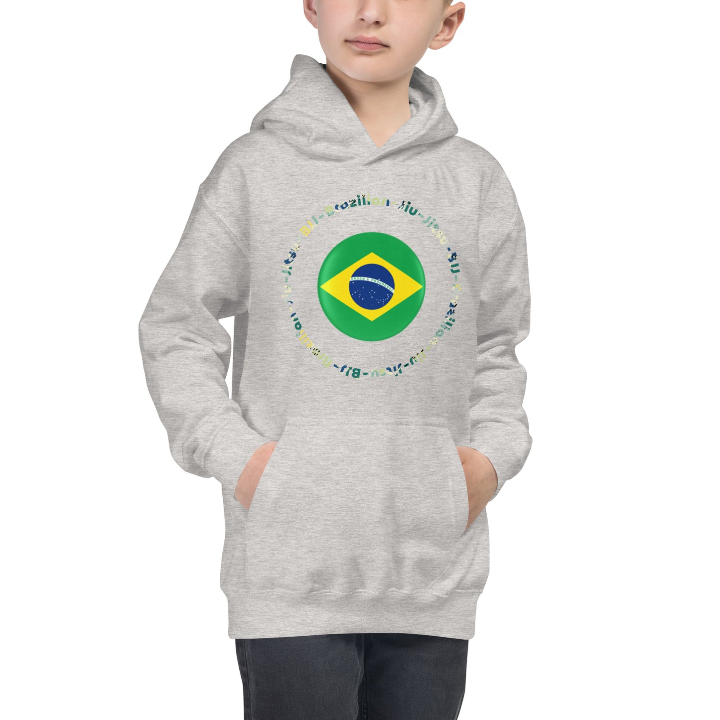 BJJ-Brazilian-Jiu-Jitsu Kids Hoodie