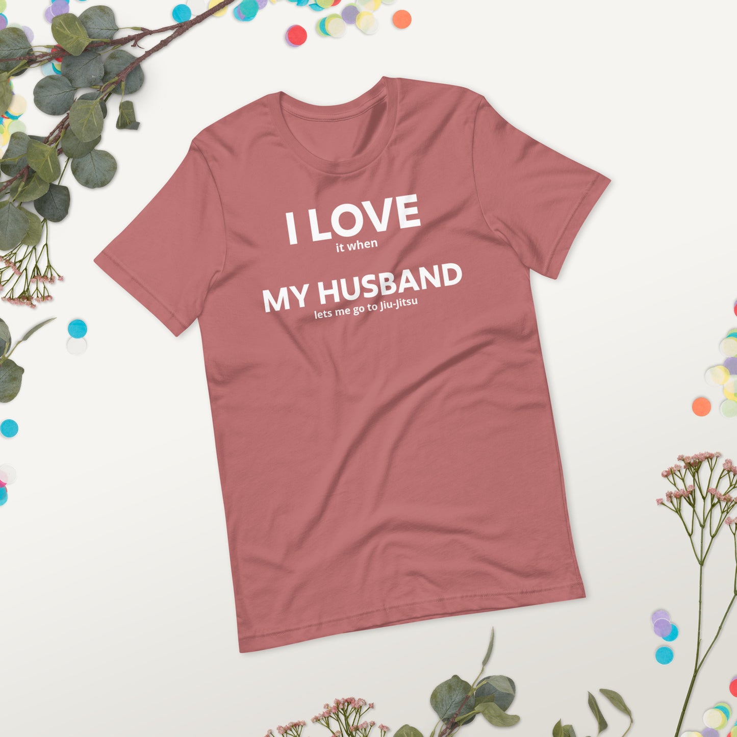 I LOVE MY HUSBAND t-shirt
